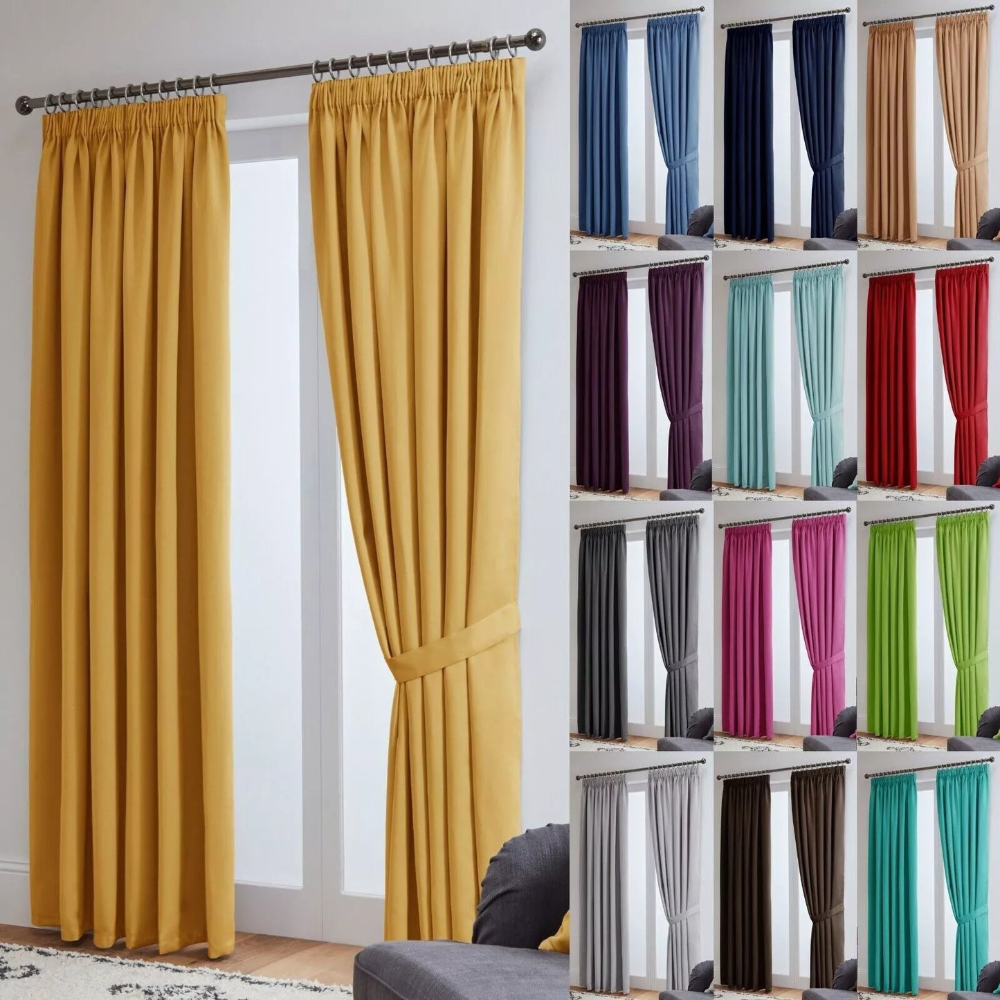 Premium Wall Curtain for Home & Office – Elegant Design, Light Blocking, Easy Installation