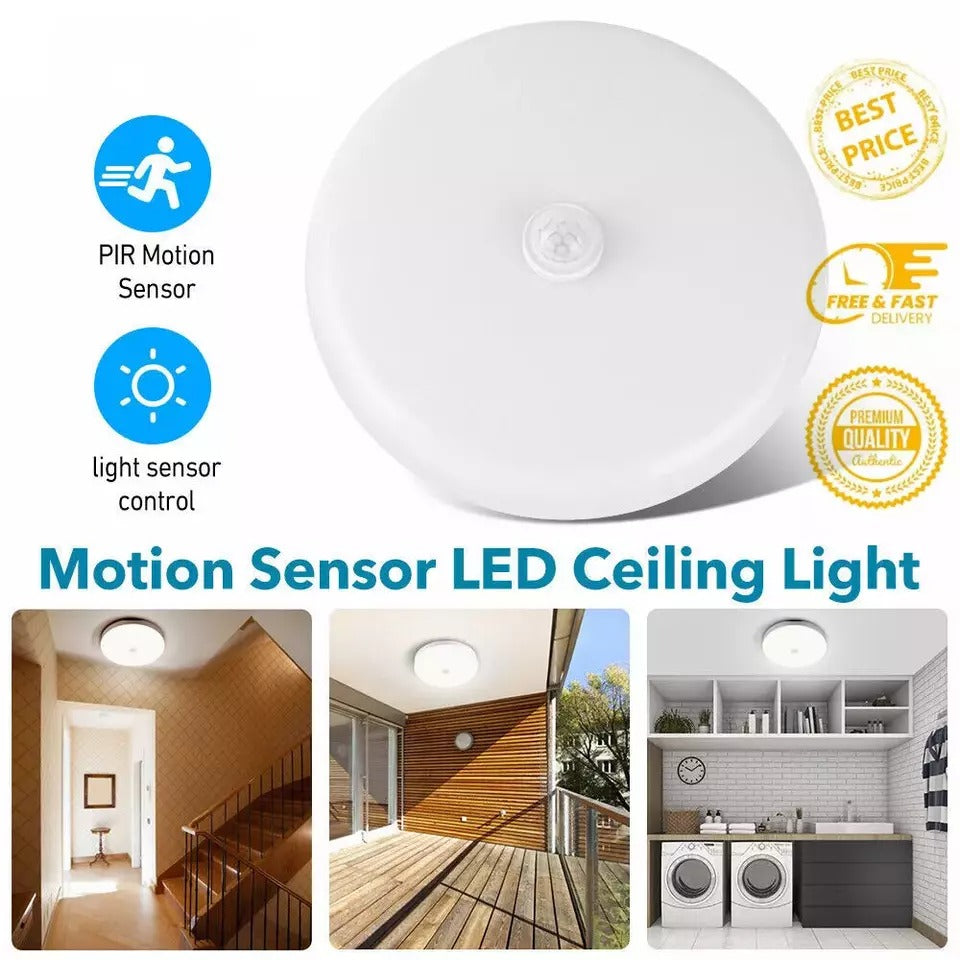 LED Ceiling Light with Motion Sensor – Energy Efficient & Automatic On/Off