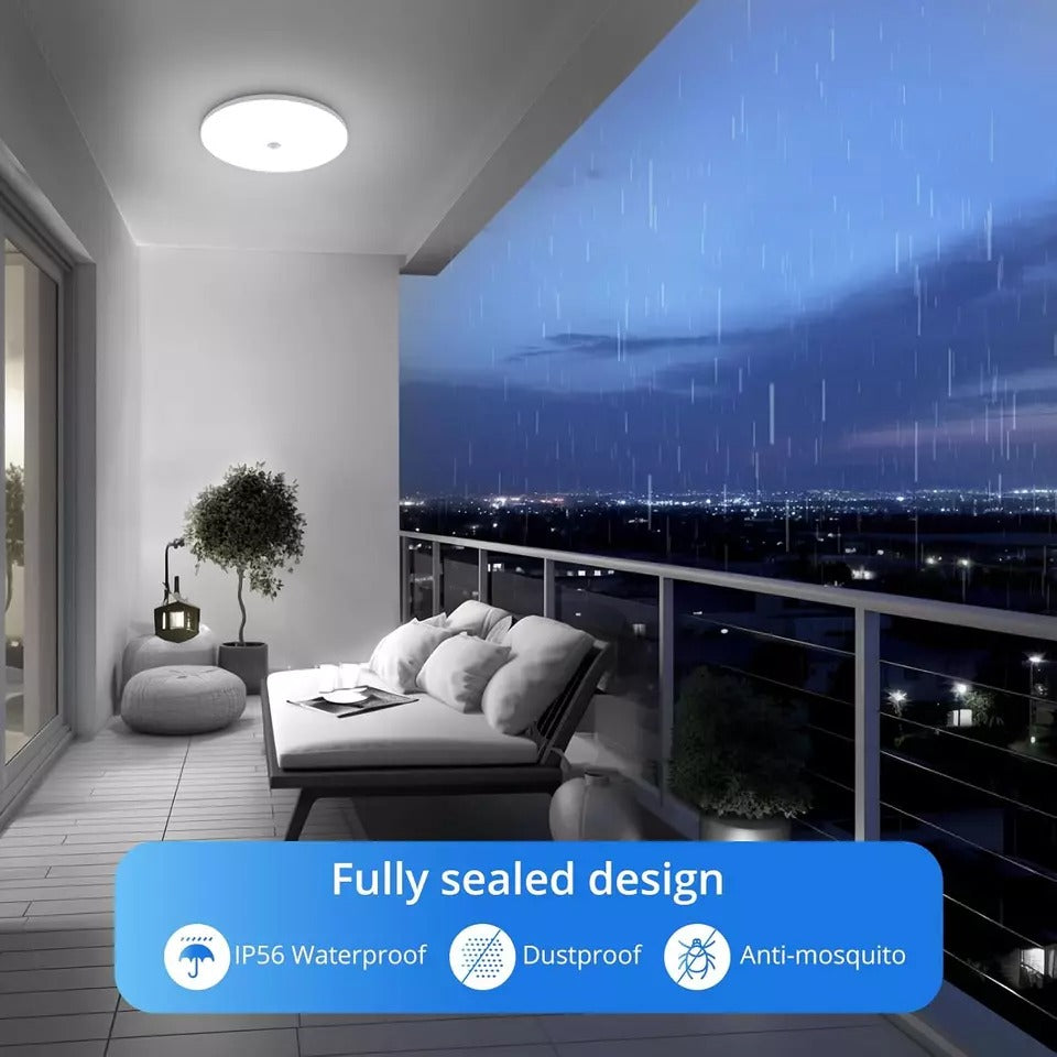 LED Ceiling Light with Motion Sensor – Energy Efficient & Automatic On/Off