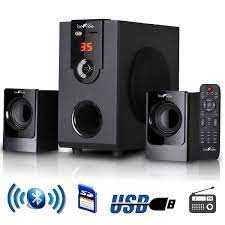 Bluetooth Surround Sound Speaker System - Blue, 5.1 Pakistan